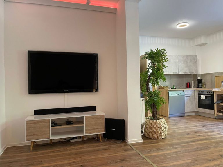 Flachbildschirm Ferienwohnung Reiterhof Boltenhagen