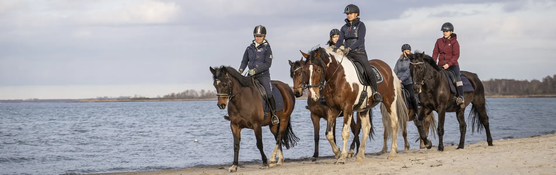 Reiten am Strand
